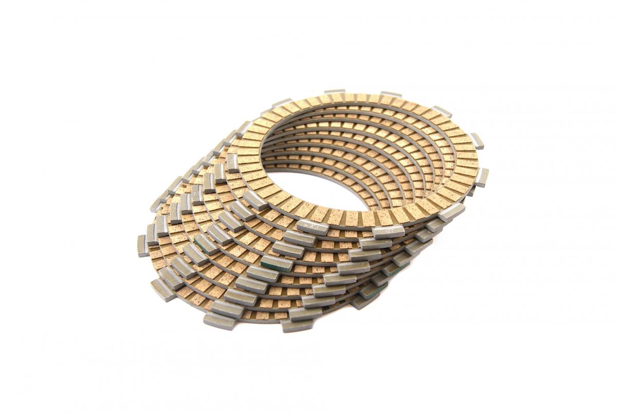 CLUTCH FRICTION PLATE SET-8, PROX 16.S73008, 2.5 3.0 08-10, MADE IN JAPAN image 1