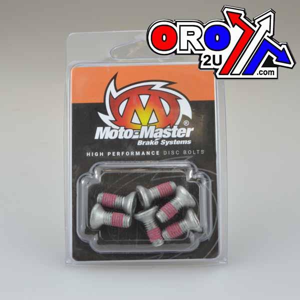 BOLT DISC M6x12, MOTO-MASTER 012007 PACK 6, ref 08-383.FRONT thumbnail 4