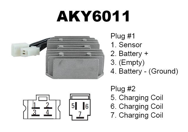 VOLTAGE REGULATOR BETA DAELIM HONDA KYM SYM PIAGIO MALAGUTI thumbnail 4