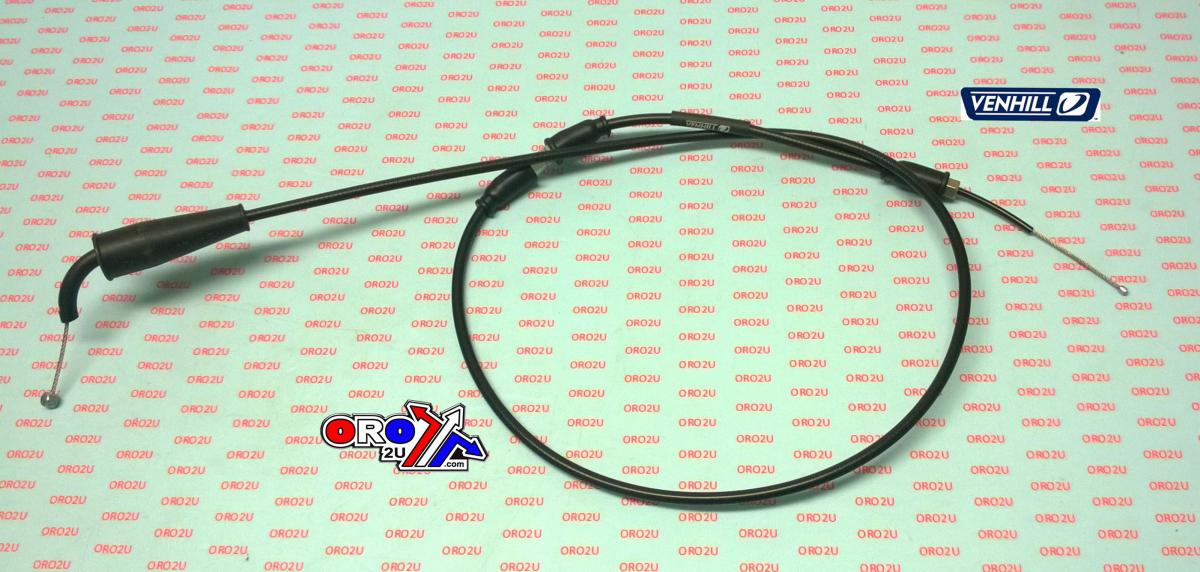 CABLE THROTTLE YAMAHA 83-88 YZ 250, VENHILL Y01-4-037-BK image 1