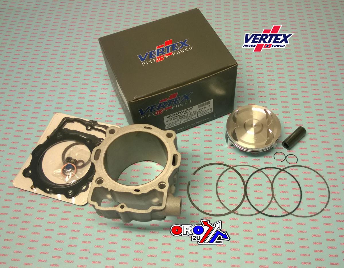 CYLINDER KIT VERTEX 102.0 KTM EXC400/450 08-12, VERTEX 420025 HUSABERG FE450E 09-11 thumbnail 2