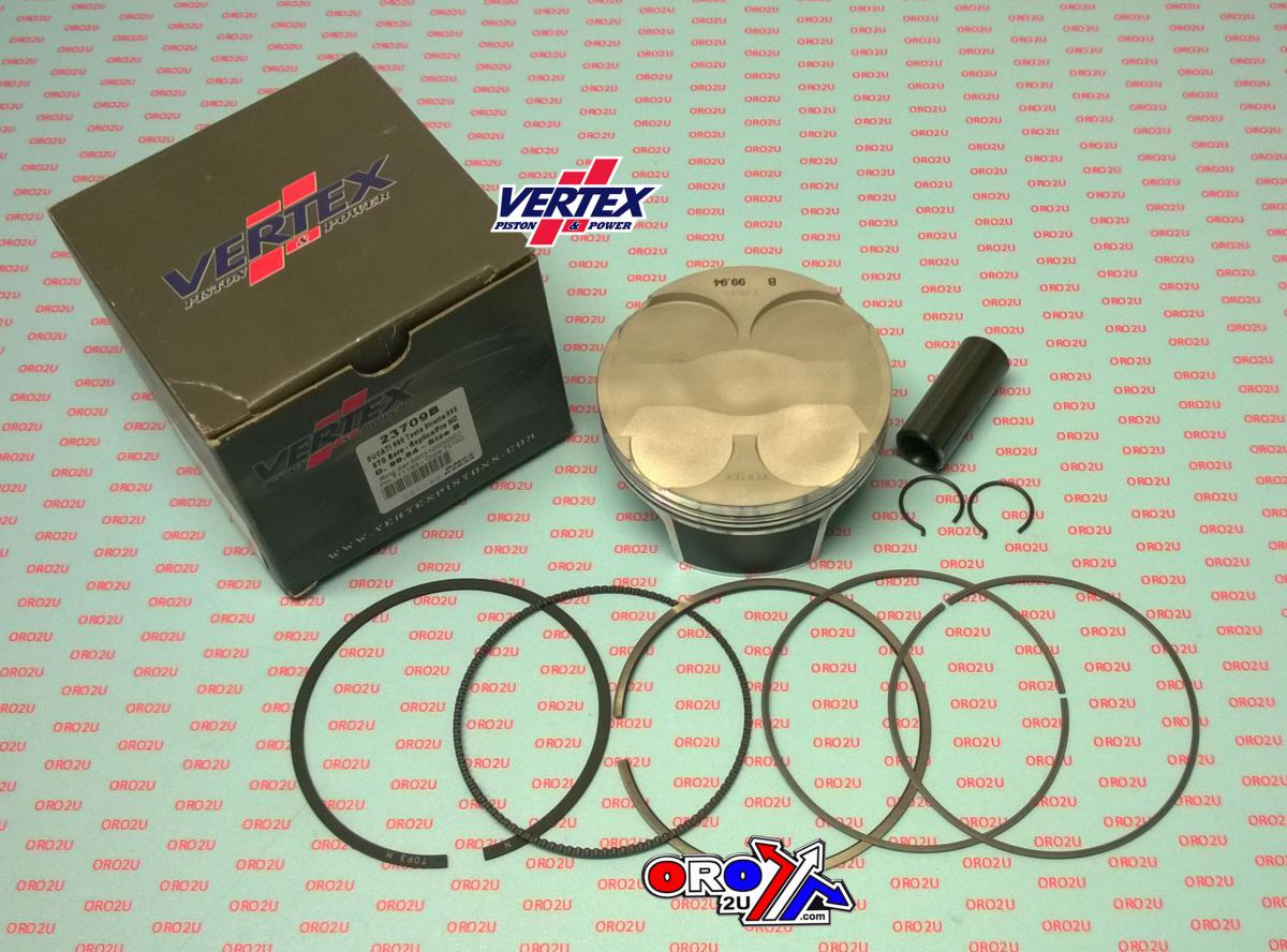 PISTON KIT VERTEX 100.0 B HC DUCATI 998/999S, VERTEX 23709B image 1