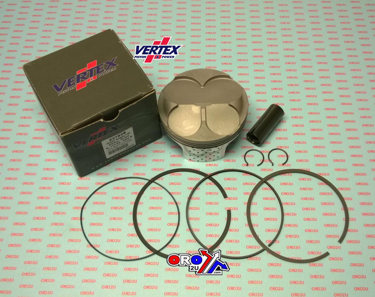 PISTON KIT VERTEX 112.0 HC DUCATI 1199 12-13, VERTEX 23782B PANIGALE image 1