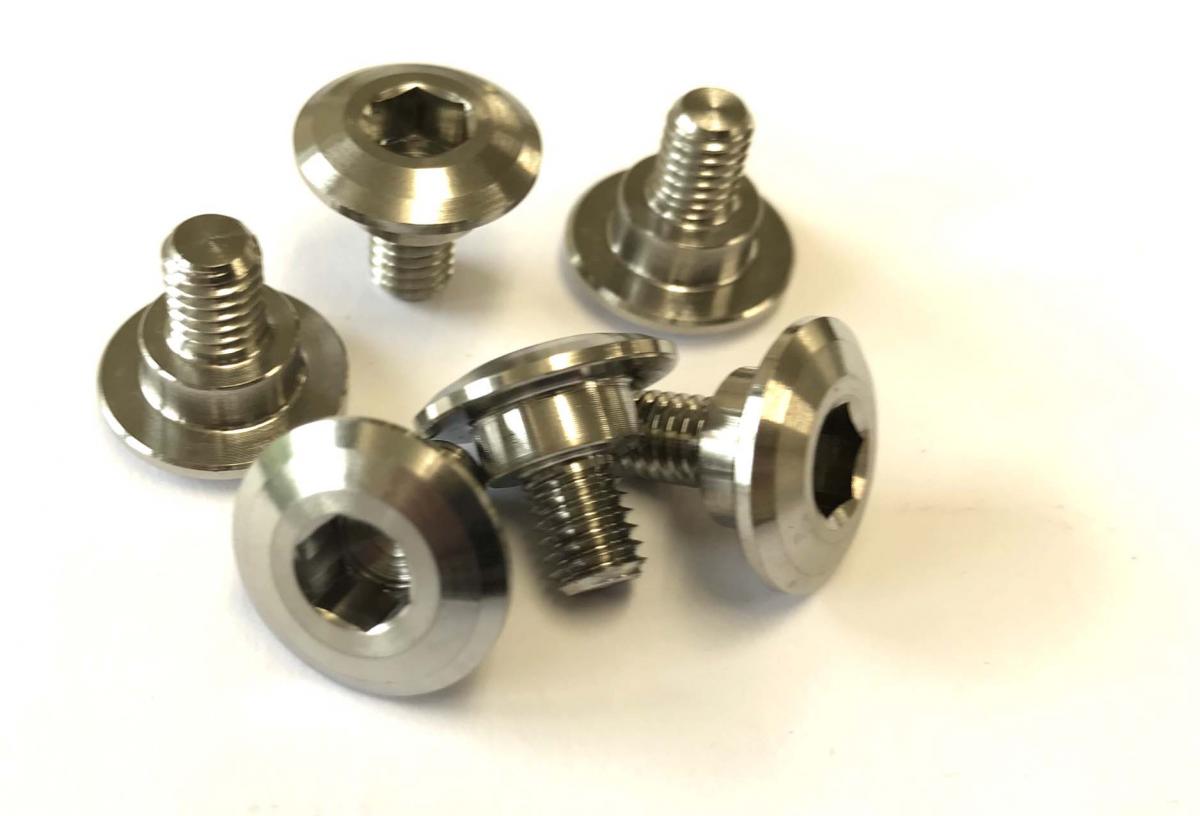 M6 FORK COVER BOLT HONDA PK 6, TITANIUM GRADE 5 / OEM PART NO: 90113-MAC-780 thumbnail 3