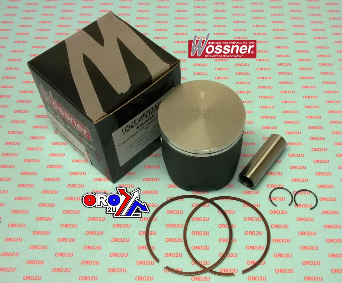 PISTON KIT 18-19 KTM HUSQ 300, WOSSNER 8327DA, 71.94 55630307000, EXC TC 300 image 1