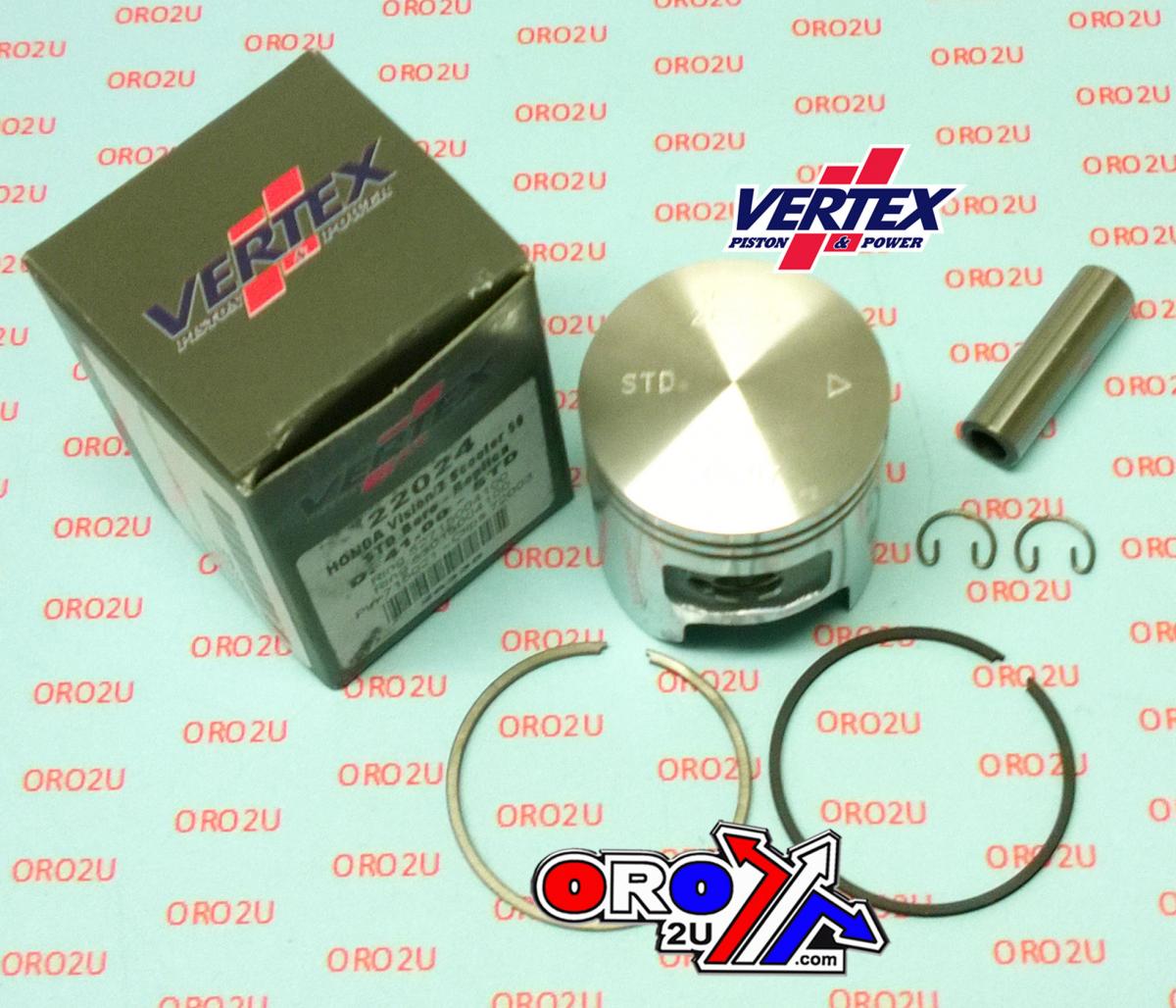 PISTON KIT HONDA VISION 50cc 41.00mm, VERTEX 22024 PEUGEOT image 1