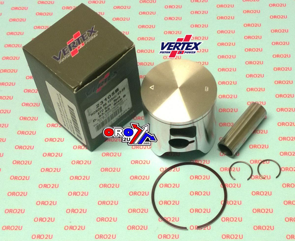 PISTON KIT GP DOMED 54.0 C RS125 03-09, VERTEX 23105C GP HONDA image 1