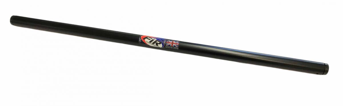 BROOMSTICK HANDLEBAR 1'' 700mm, FITTMENT UNIVERSAL / MATT BLACK / EACH thumbnail 2