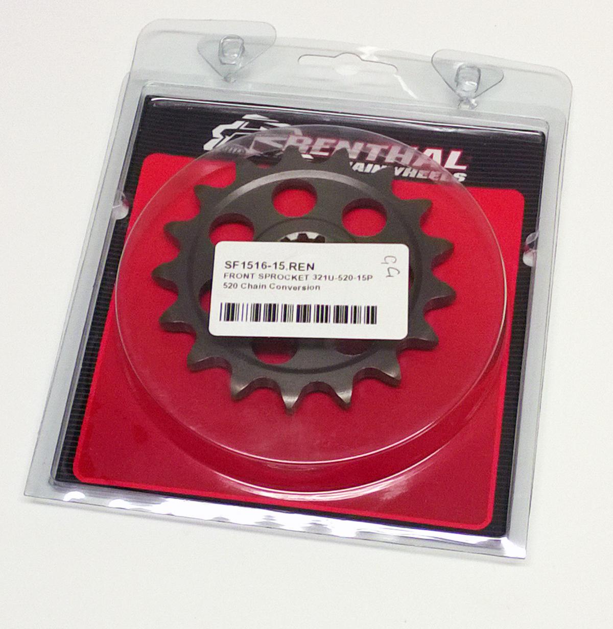 FRONT SPROCKET 321U-520-15P, 520 Chain Conversion thumbnail 2