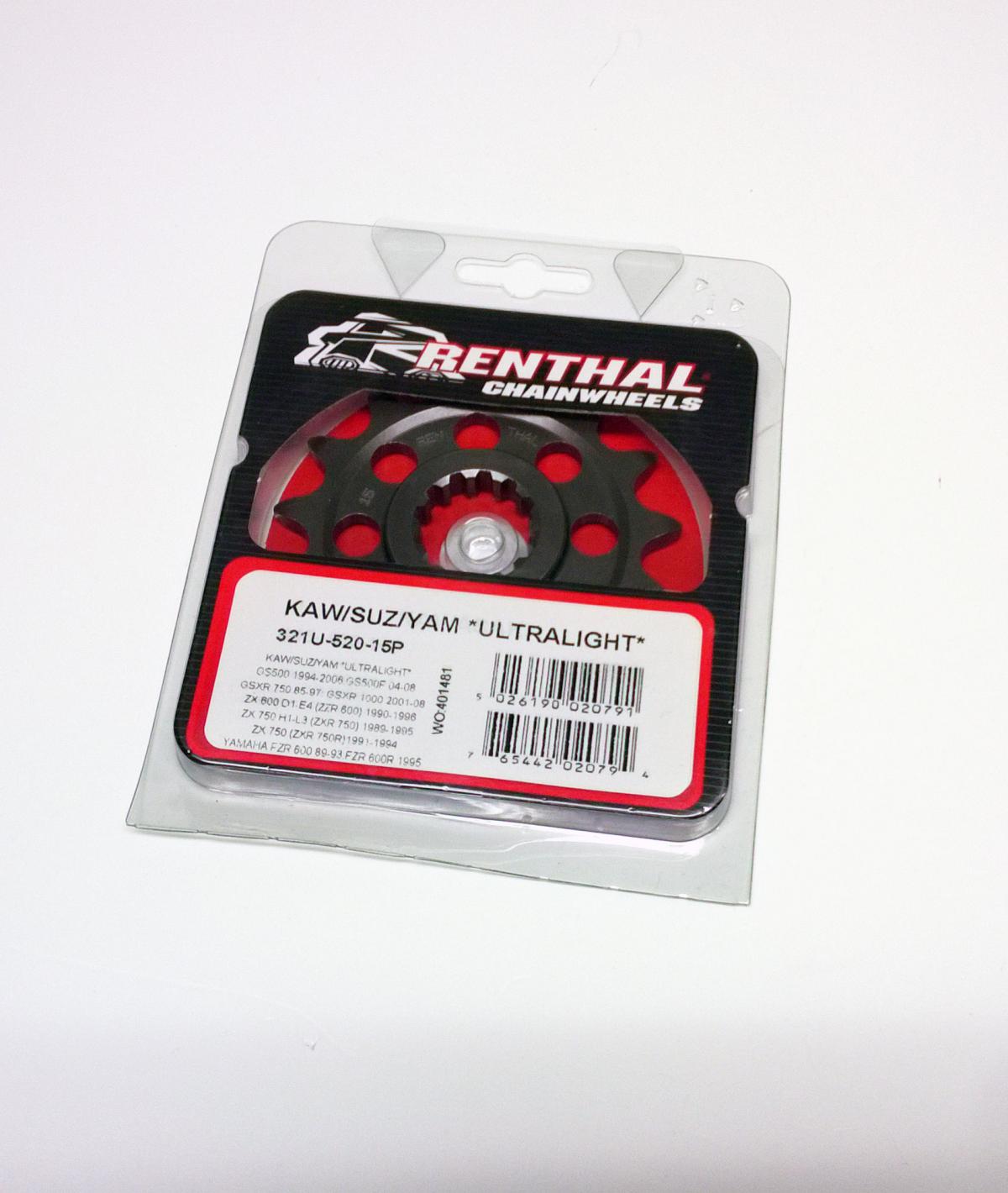 FRONT SPROCKET 321U-520-17P, 520 Chain Conversion thumbnail 2
