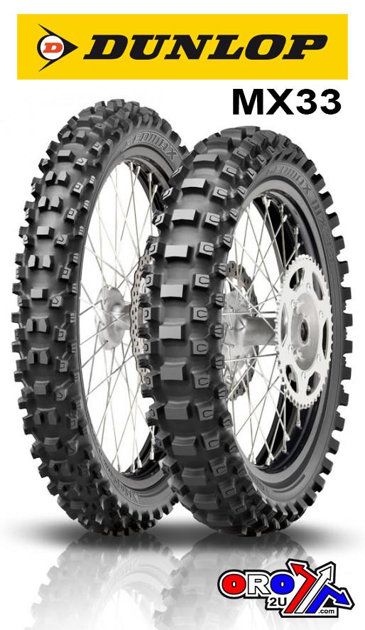 100/90-19 57M TT GEOMAX MX33 DUNLOP, 636095 thumbnail 2