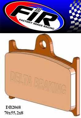 BRAKE PADS SINTERED METAL RD-ER, DB2068 RD-ER, [FA145HH] thumbnail 2