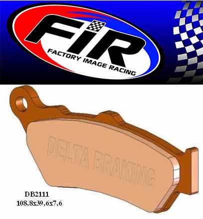 BRAKE PADS SINTERED METAL N4, DB2111 RD-N4, [FA209HH] thumbnail 2