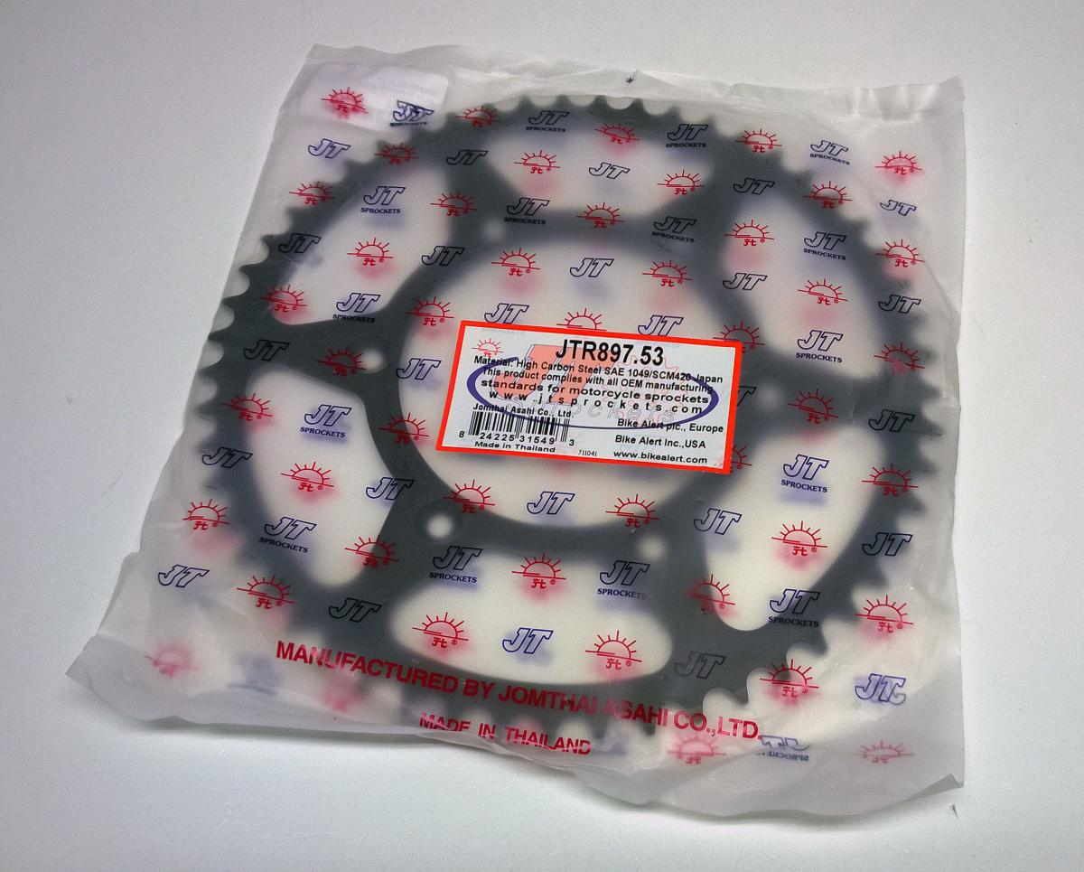 REAR SPROCKET STEEL JTR897.53 SR897-53, JTR897.53, SR897-53 thumbnail 3