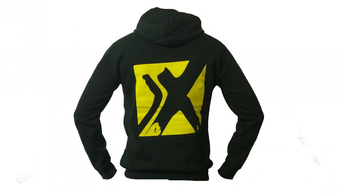 PRO-X HOODIE SWEATER, 99.6043.L, BLACK, APPAREL, LARGE thumbnail 2