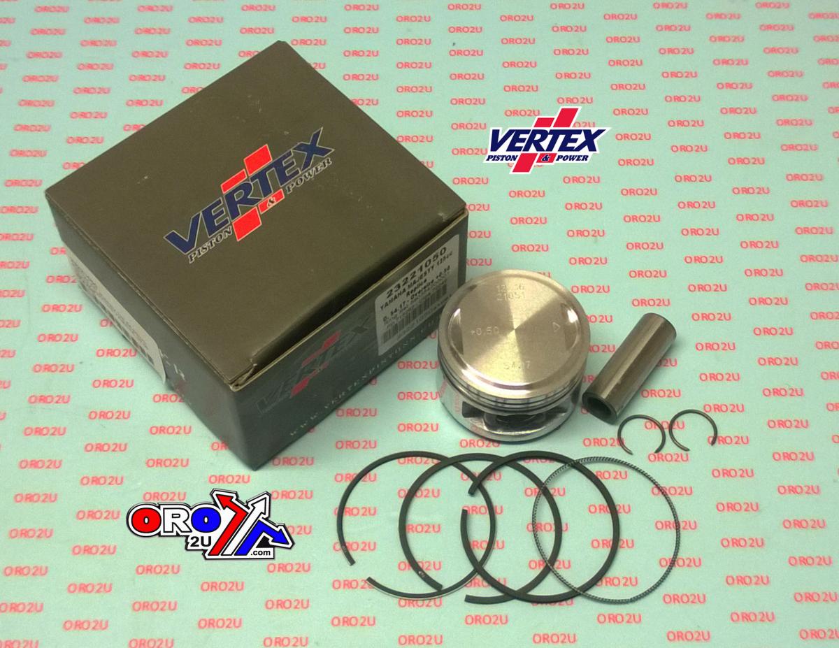 PISTON KIT Majesty 125 53.70mm, VERTEX 23221 YAMAHA image 1