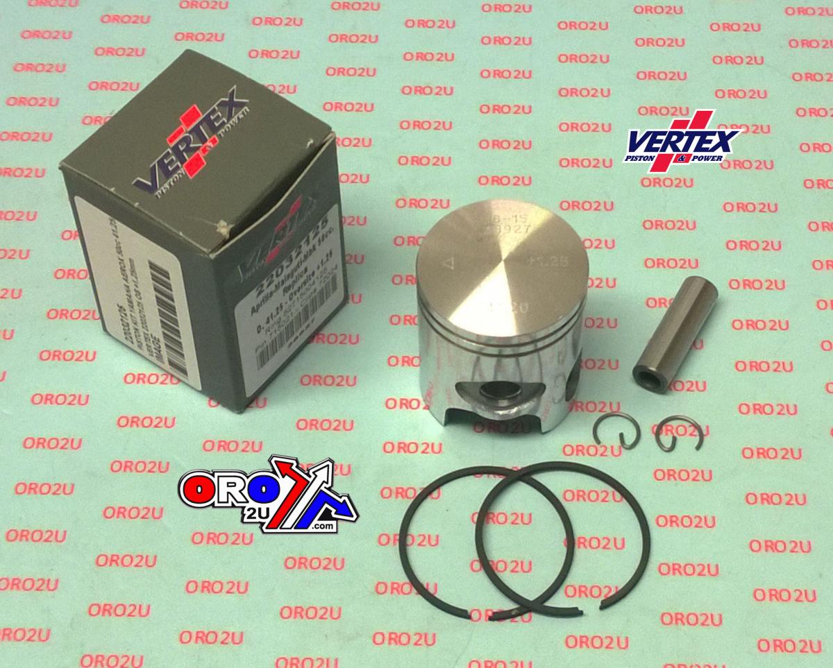 PISTON KIT YAMAHA AEROX 50cc 40.00mm, VERTEX 22032 OS SCOOTER image 1