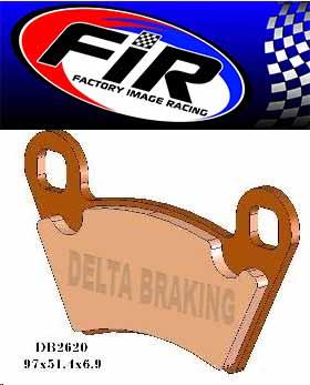 BRAKE PADS SINTERED METAL HD, MX-D EXTREME thumbnail 3