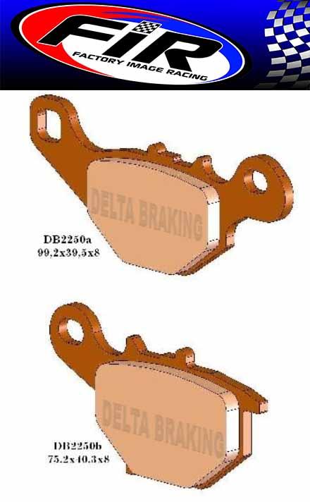 BRAKE PADS MINERAL ORGANIC M DB2250B M-1 thumbnail 2