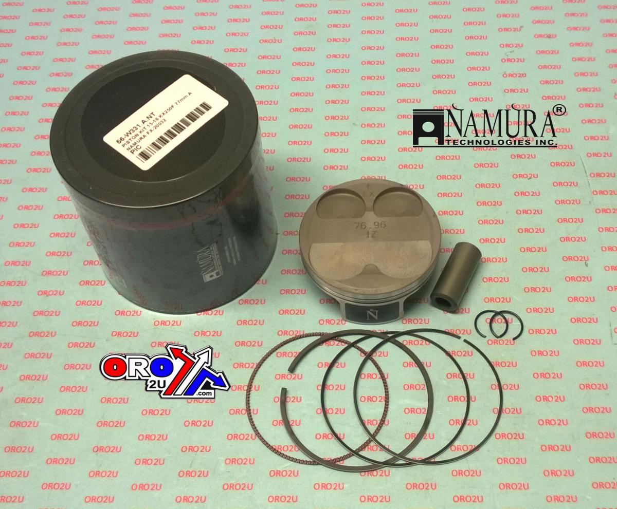PISTON KIT 15-16 KX250F 77mm B, NAMURA FX-20032-B image 1