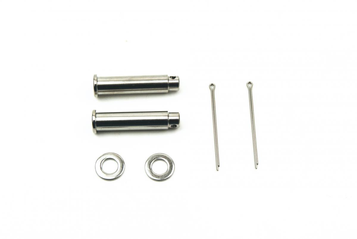 TITANIUM GR5 PEG PIN SET HONDA, 50603-KZ4-J40 / 41.OOmm / FOOT PEG thumbnail 2