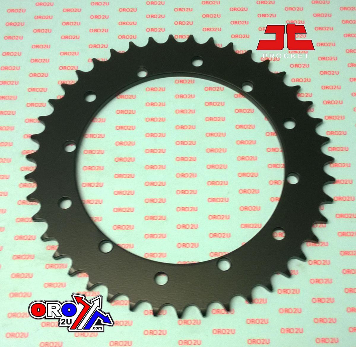 REAR SPROCKET STEEL JTR853.43 Black image 1