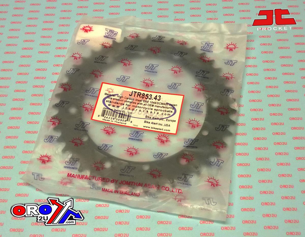 REAR SPROCKET STEEL JTR853.43 Black thumbnail 2