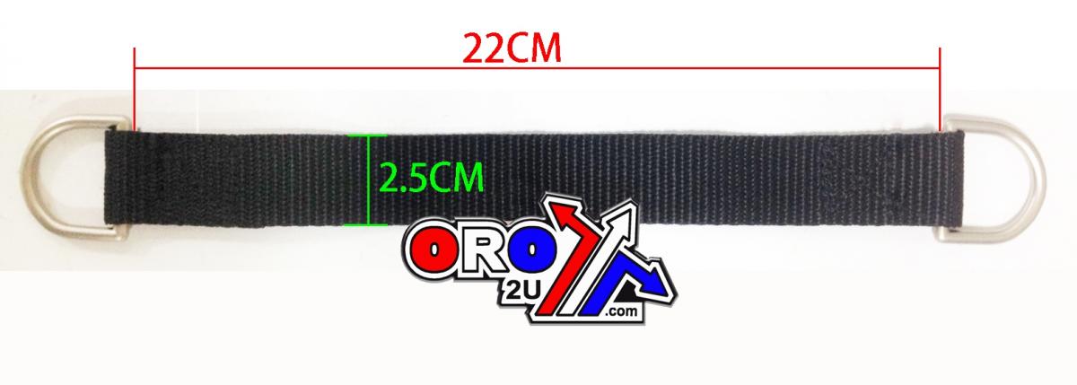 HANDLE BAR LOOP STRAP EXTENSIONS, UP-12391, PAIR, SECURE. thumbnail 2