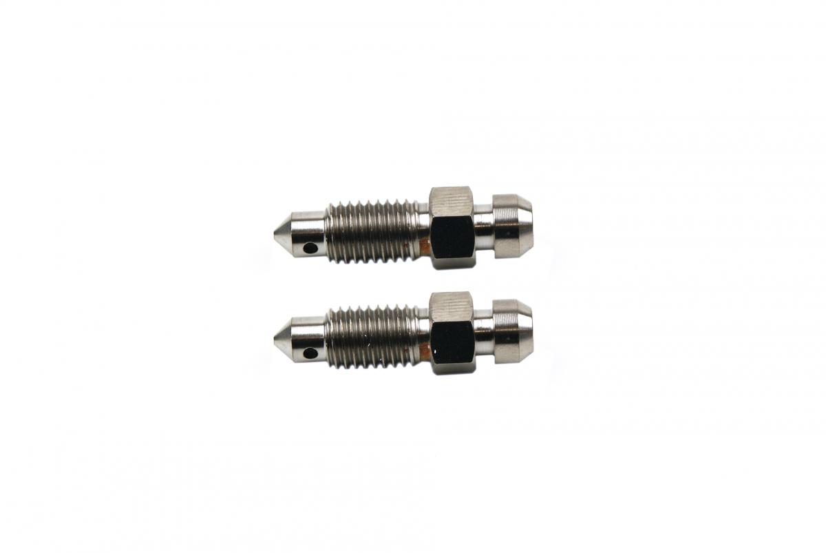 TITANIUM GR5 M7x1.00mm BLEED NIPPLE, PACK OF 2 / 59121-18410 59121-01A00 thumbnail 2