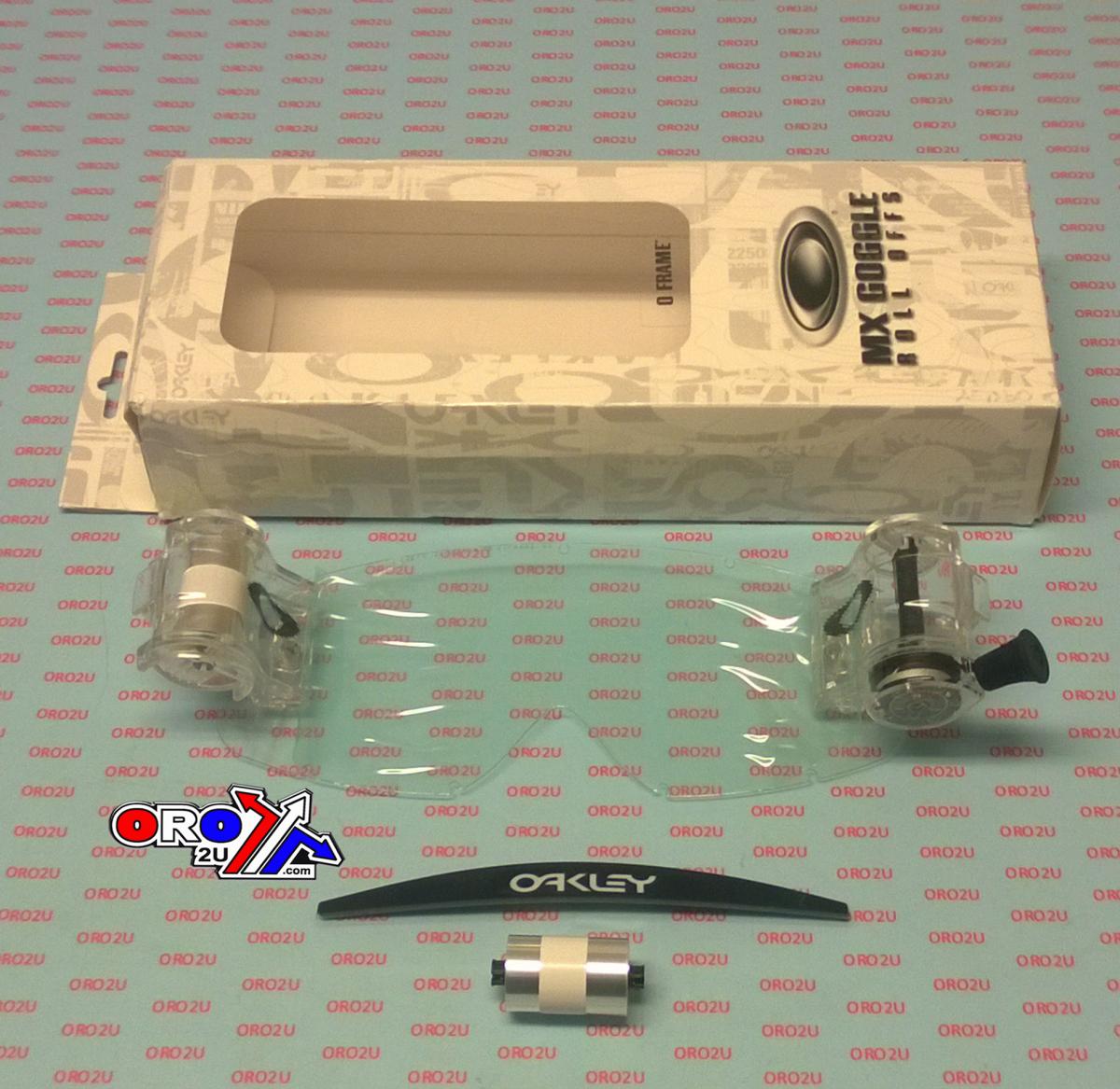 O-FRAME OAKLEY ROLL OFF KIT, OAKLEY 02069, GOGGLE, CLEAR LENS image 1