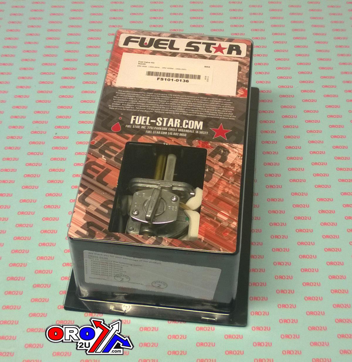FUEL VALVE KIT DRZ400S 2000-2007, Fuel Star FS101-0136 SUZUKI DIRT, TAPE / PETCOCK / CLIPS / PIPES / BOLTS thumbnail 2
