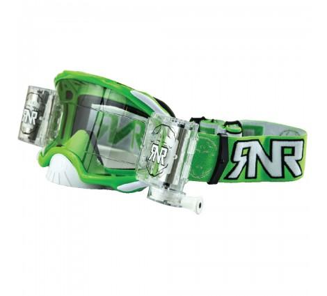 RNR PLATINUM WVS 48mm, GREEN GOGGLE, ROLL OFF, GAA47, WIDE VISION SYSTEM image 1