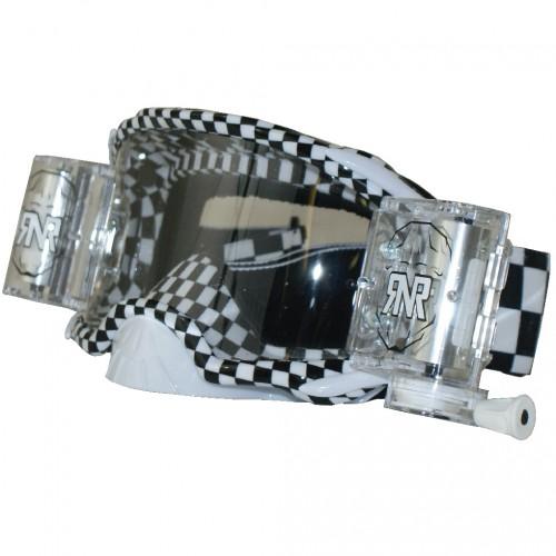 RNR PLATINUM WVS-V2 48mm, CHQ FLAG GOGGLE, ROLL OFF, GAC10, WIDE VISION SYSTEM image 1