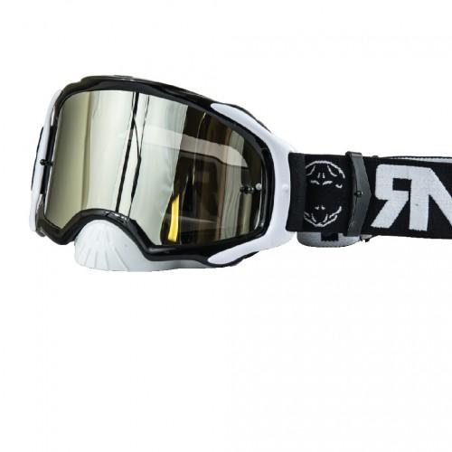 RNR PLATINUM TEAR OFF MIRRORED, BLACK GOGGLE, GAM23, TEAR OFF thumbnail 2