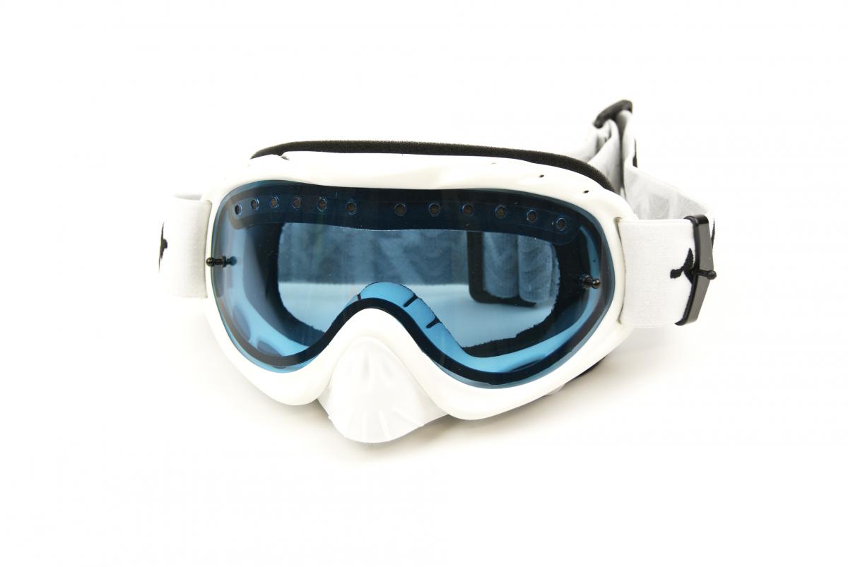 RNR HYBRID WHITE VENTED LENS, WHITE GOGGLE, GH22DV, VENTED LENS image 1
