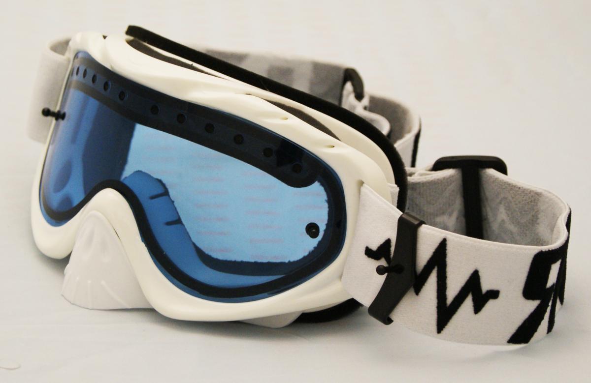 RNR HYBRID WHITE TEAR OFF, WHITE GOGGLE, GH22TO, TEAR OFF image 1