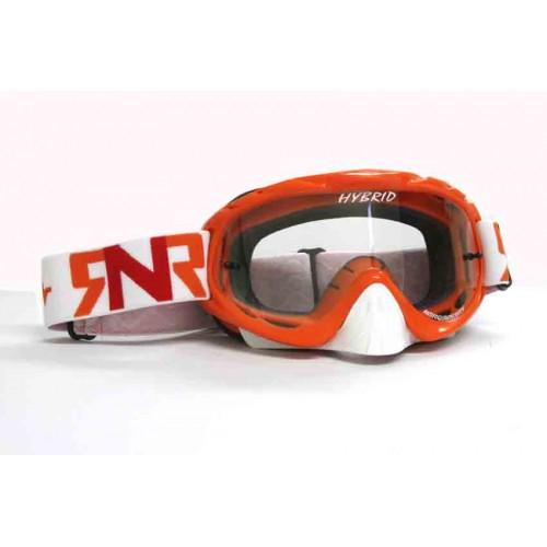 RNR HYBRID ORANGE TEAR OFF, ORANGE GOGGLE, GH461TO, TEAR OFF image 1
