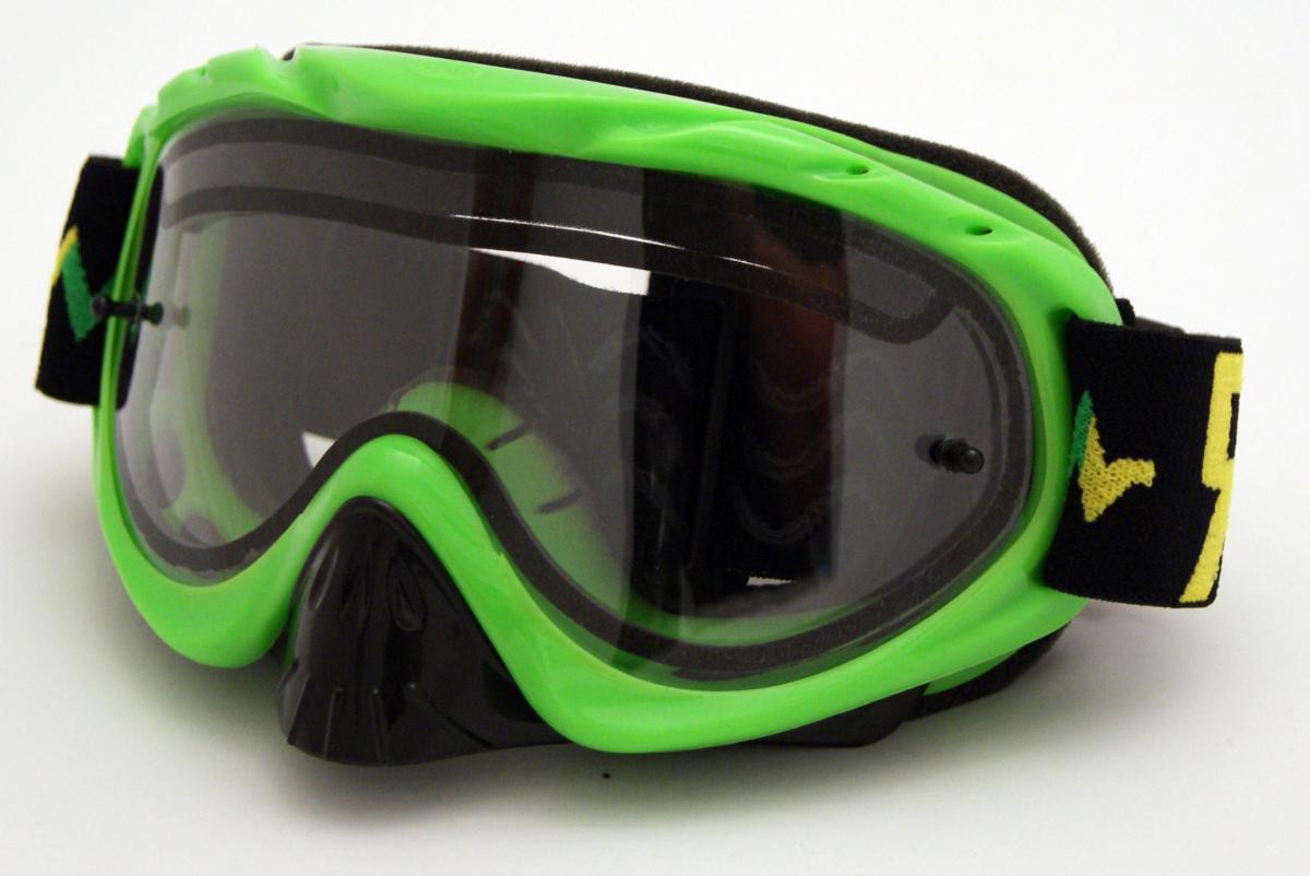 RNR HYBRID LIME GREEN VENTED LENS, LIME GREEN GOGGLE, GH471DV, VENTED LENS image 1
