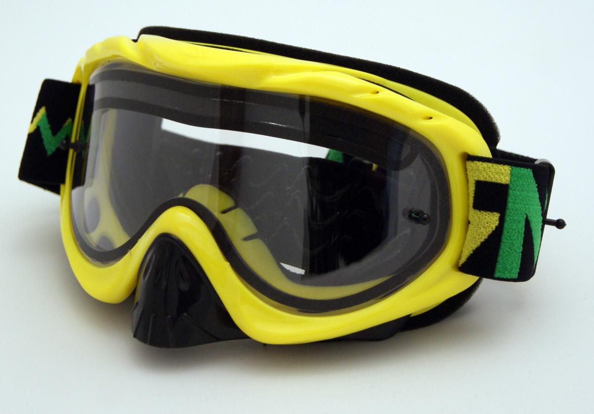 RNR HYBRID YELLOW VENTED LENS, YELLOW GOGGLE, GH48DV, VENTED LENS image 1
