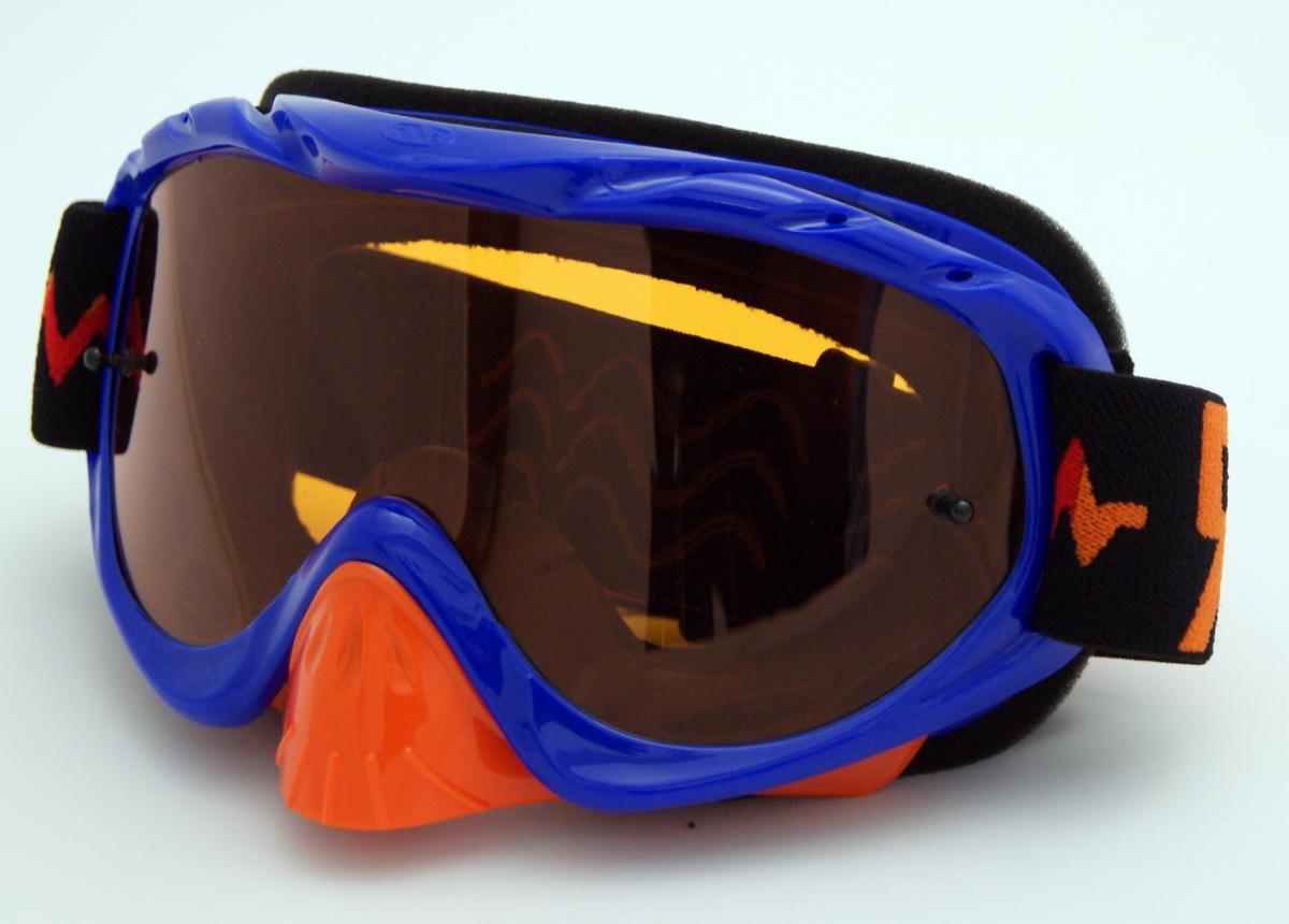 RNR HYBRID BLUE/ORANGE TEAR OFF, BLUE/ORANGE KTM GOGGLE, GH446TO, TEAR OFF thumbnail 2