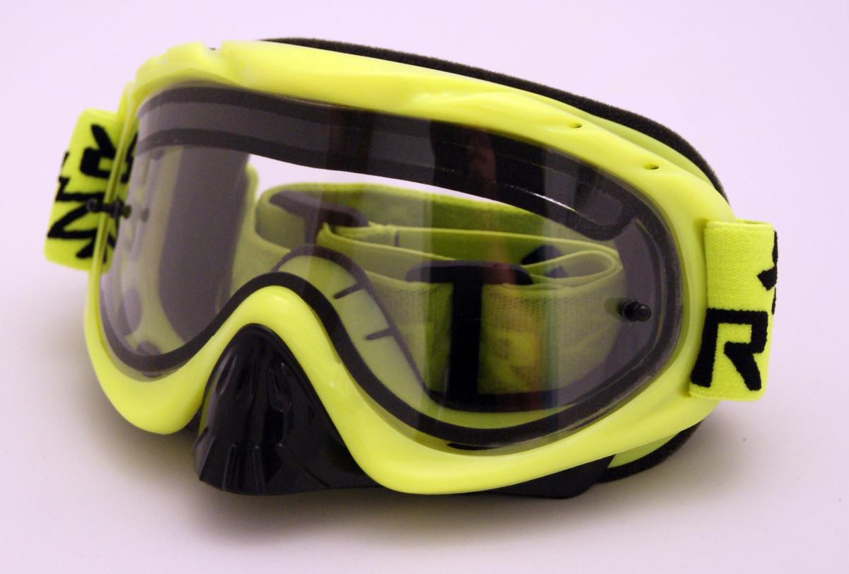 RNR HYBRID PSYCHO YEL VENTED LENS, PSYCHO YELLOW GOGGLE, GH61DV, VENTED LENS image 1