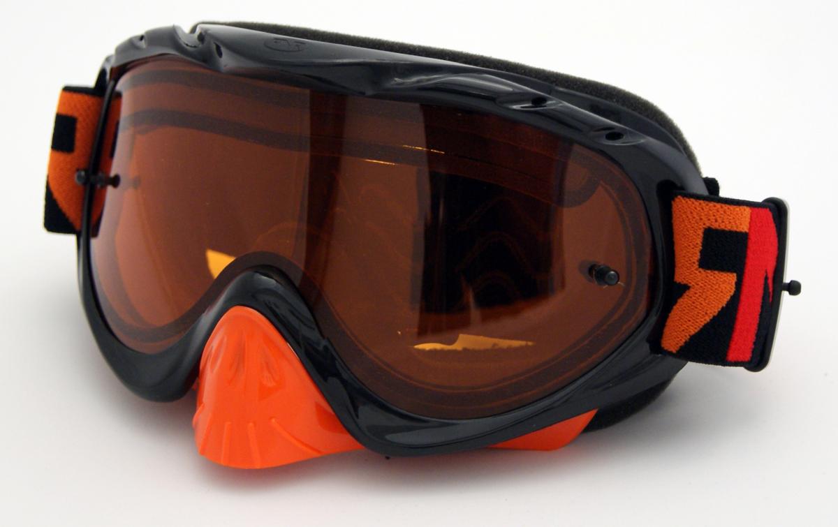 RNR HYBRID BLACK/ORANGE VENTED LENS, BLACK/ORANGE LIMITED EDITION GOGGLE, GH236DV, VENTED LENS thumbnail 2