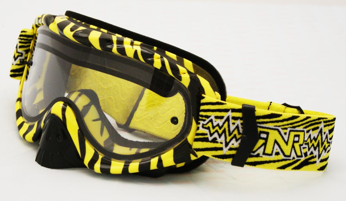 RNR HYBRID WILD YL/BK VENTED LENS, WILD YELLOW & BLACK GOGGLE, GH368DV, VENTED LENS thumbnail 2