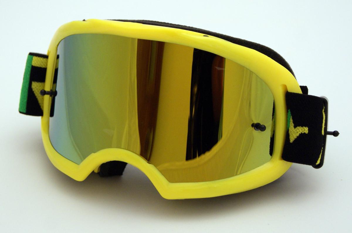 RNR COLOSSUS YELLOW MIRRORED LENS, YELLOW GOGGLE, GX48M, MIRRORED LENS thumbnail 2