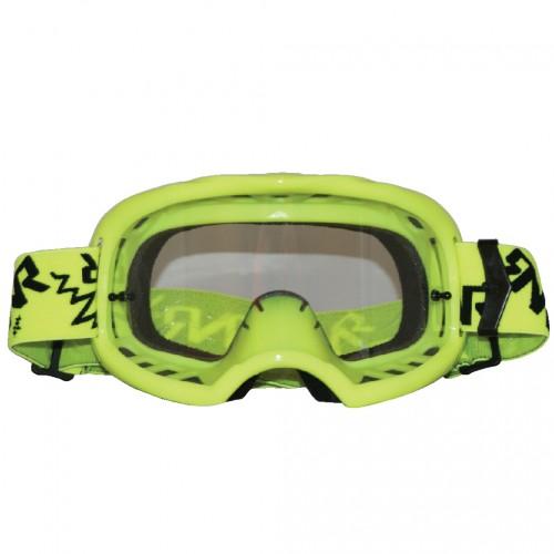 RNR COLOSSUS NEON YELLOW TEAR OFF, NEON YELLOW GOGGLE, GX68TO, TEAR OFF image 1