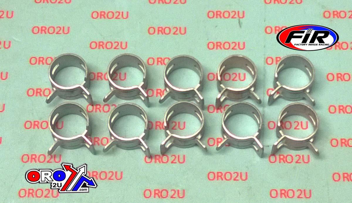 13-16mm SPRING CLAMP PACK/10, TRADE £0.25 EACH image 1