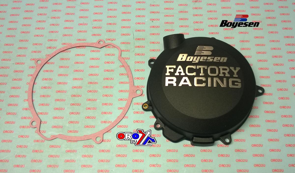 CLUTCH COVER 16-21 KTM 125 SX, BOYESEN CC-41AB, BLACK thumbnail 2