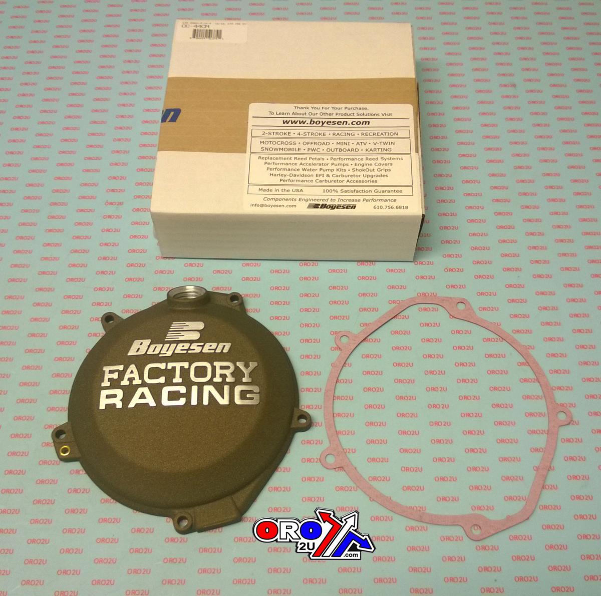 CLUTCH COVER 16-21 KTM 250 SXF, BOYESEN CC-44CM, MAGNESIUM thumbnail 2