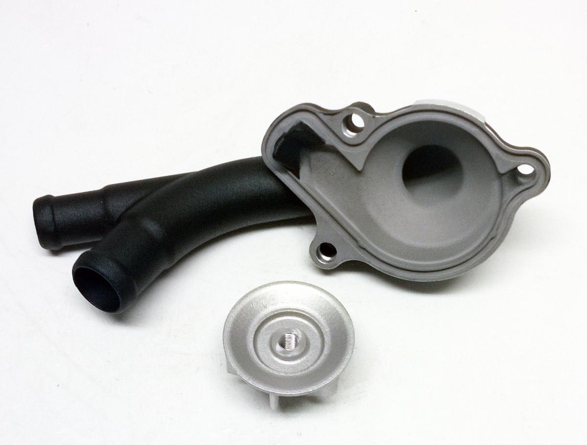 WATER PUMP COVER 17-20 CRF450R, SUPERCOOLER BOYESEN WPK-06CB, BLACK thumbnail 2