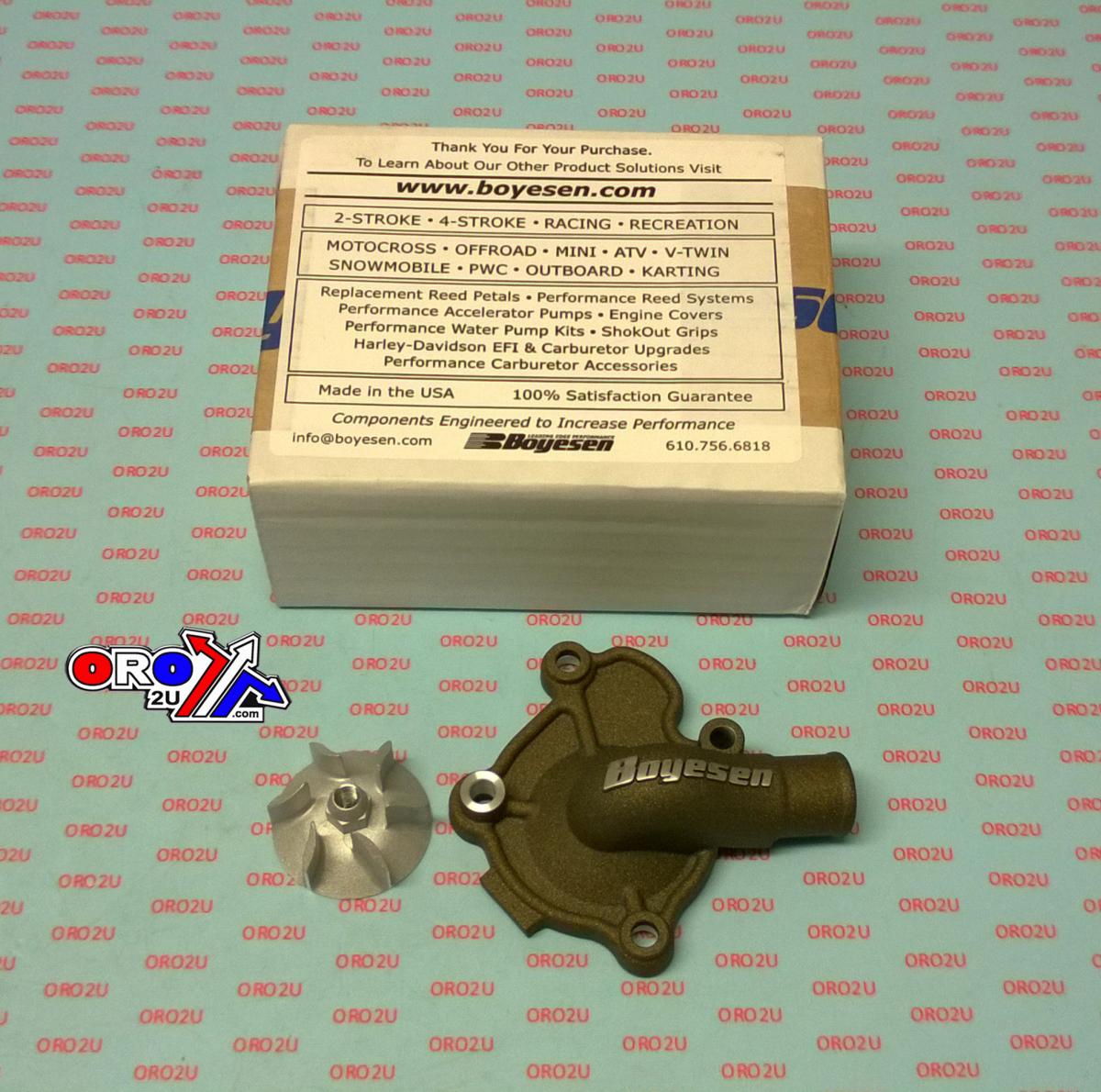 WATER PUMP COVER 10-17 CRF250R, SUPERCOOLER BOYESEN WPK-07AM, MAGNESIUM thumbnail 2